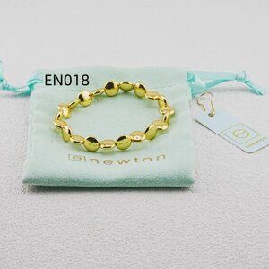 Enewton Gold Flat Oval Bead Bracelet